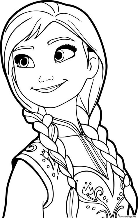 Kumpulan 85 Gambar Mewarnai Anak 39 Coloriage Reine Des Neiges