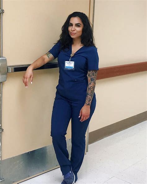 Crysmarie🥀 On Instagram “44 Done 🏼” Nurse Outfit Scrubs Nursing Fashion Cute Scrubs