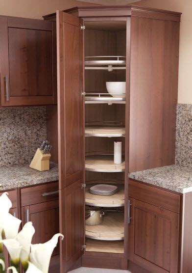 The body of this pantry is constructed with 3/4 plywood. Corner kitchen cabinet, Tall kitchen pantry cabinet ...