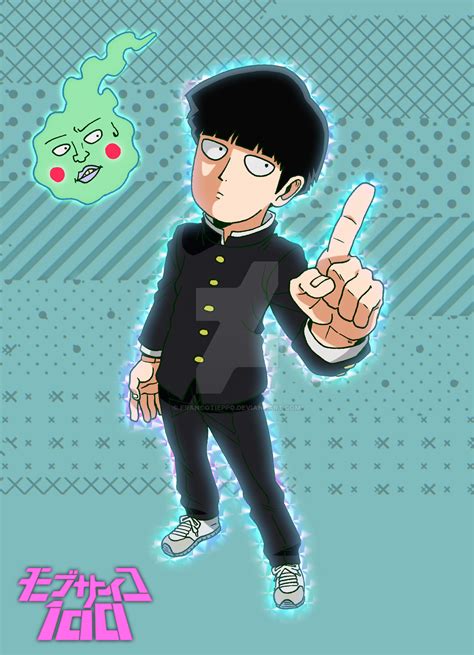 Mob Psycho 100 Kageyama Shigeo And Dimple By Francotieppo On Deviantart