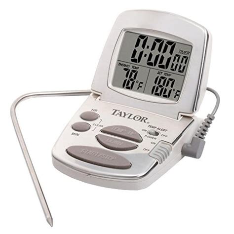 Taylor Precision Products Digital Cooking Thermometer With Probe And