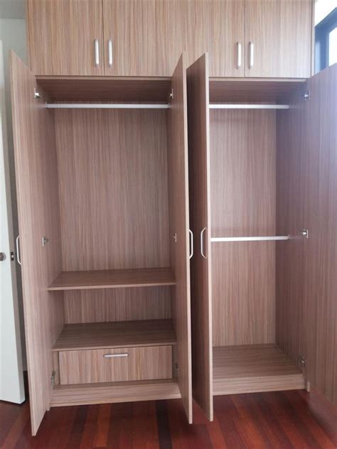 2 drawer 10 roomy shelves: Custom made Wardrobe Swing Door [Dimension: 1800 X 2850 ...