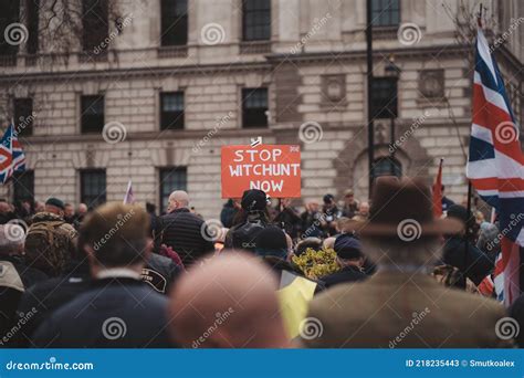 Hundreds Of Veterans At London March To Support Veterans Editorial Stock Photo Image Of
