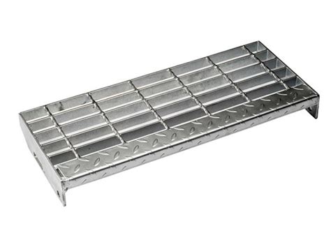 32x5mm Forge Welded Galvanized Steel Stair Treads Available Free Sample