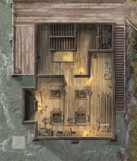 Sevens Sawmill Third Floor By Hero339 Fantasy Rpg Medieval Fantasy