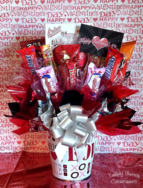 But if you want to add a diy touch, try making this chocolate bouquet. Valentine candy bouquet for him | Valentines candy bouquet ...