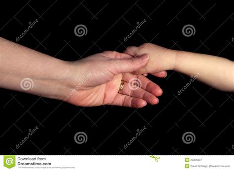Mother Holding Daughters Hand Stock Image Image Of Love Mother 23325837