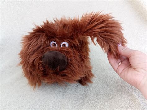 Vintage Funny Shaggy Plush Dog With Long Ears Soft Toy For Etsy
