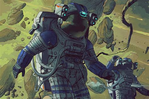 Sci Fi Astronaut Hd Wallpaper By Ignacio Bazan Lazcano