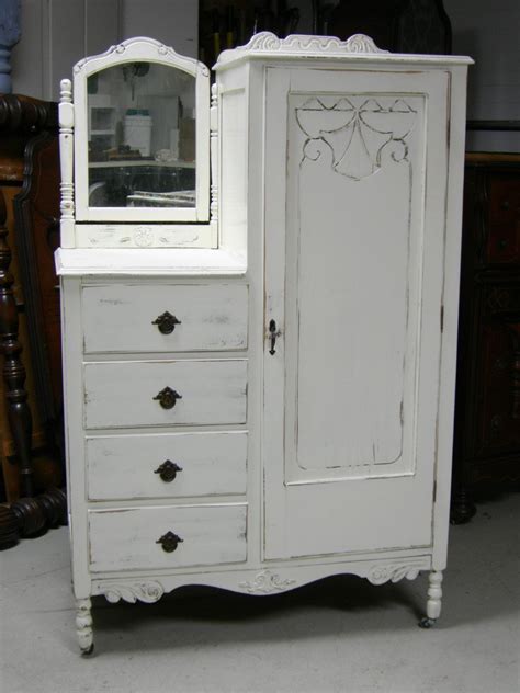 Check spelling or type a new query. Shabby Antique Dresser Armoire Bedroom In A Box Painted ...