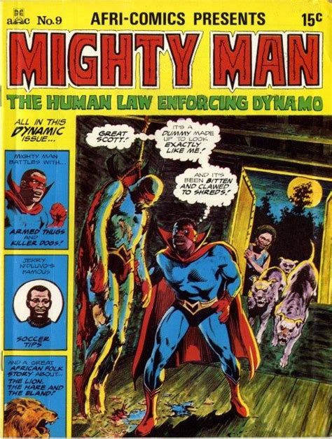South African Comic Books Afri Comics Mighty Man Series