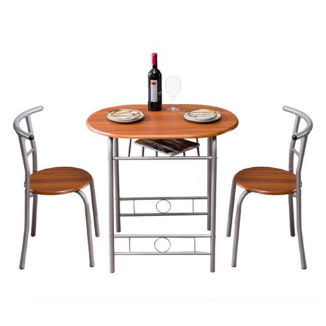 Bistro sets with rocking chairs are the perfect place to sit and unwind after a long day. 3 PCS Dining Table Set, Wooden Dining Set with Metal Frame and Shelf Storage, Dining Room Table ...
