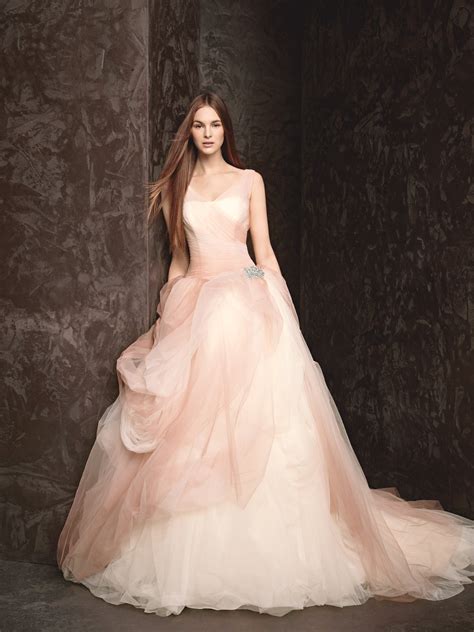 Pretty In Pink 8 Pink Wedding Dresses To Pine Over