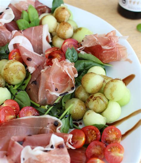 Melon Parma Ham Salad Thewonkyspatula Com