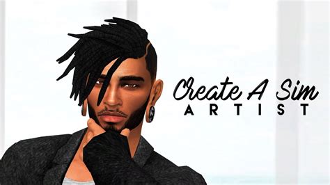 The Sims 4 Create A Sim Artist Full Cc List Youtube