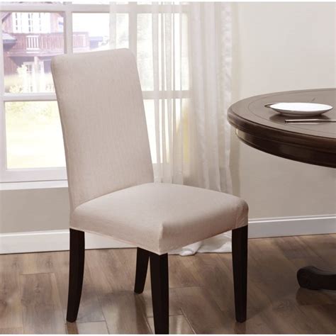 Dining chair covers are an amazing way to transform your dining area while protecting your favorite chairs. Kathy Ireland Santa Barbara Slipcover Dining Room Chair ...