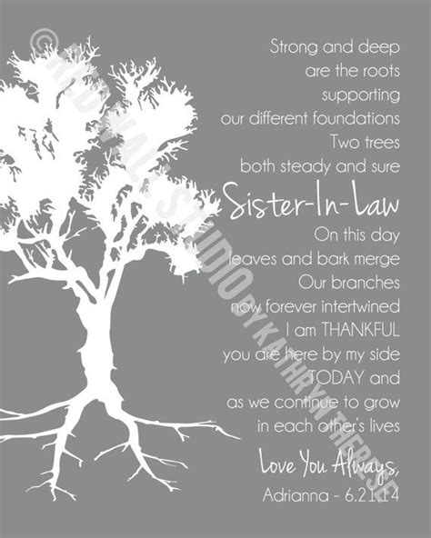 Mothers day presents for sister in law. Gift for Sister In Law, Personalized Art Print Poem ...