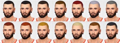 Sims 4 Hairs ~ Lumia Lover Sims Buzz Cut Hairstyle Retextured