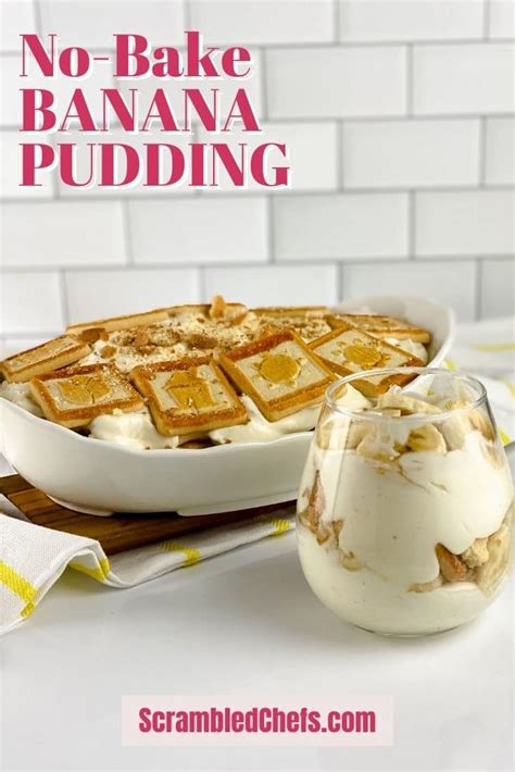 Easy No Bake Banana Pudding Recipe Scrambled Chefs