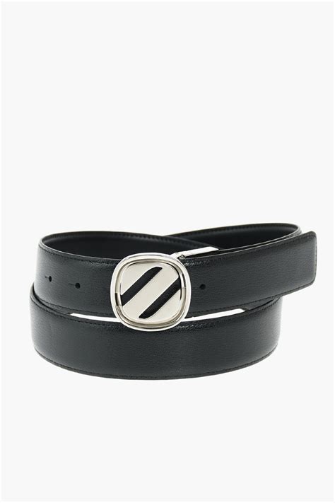 Ermenegildo Zegna Ez Luxury 40mm Leather Reversible Belt Men Glamood