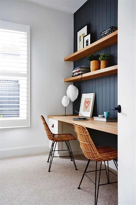 55 Small Home Office Ideas That Will Make You Want To Work Overtime