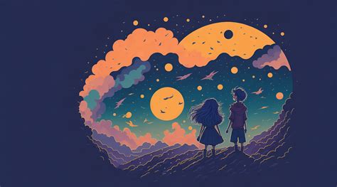 Anime Girl And Boy Hd True Friendship Wallpaper Hd Artist 4k