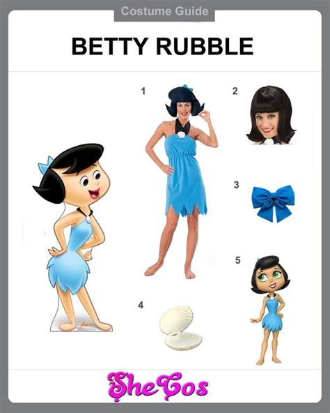 The Diy Guide For Betty Rubble Costume Shecos Blog