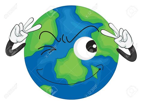 Earth Cartoon Drawing At Getdrawings Free Download