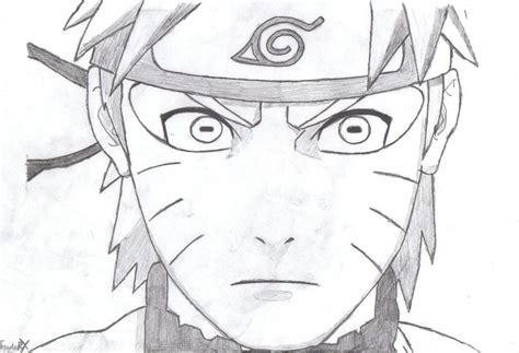 Anime Face Naruto Drawing Easy Download Free Mock Up
