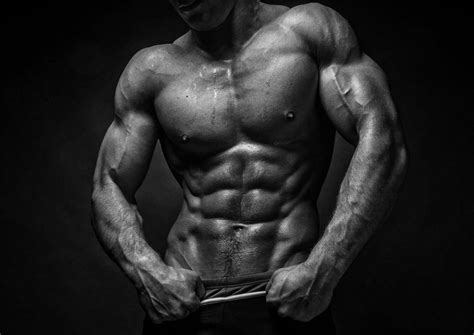 Wallpaper Men Bodybuilder Muscles Back Abs Shirtless