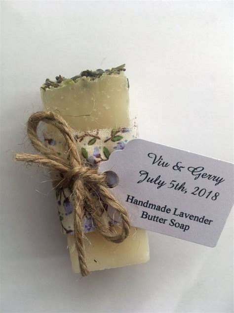 10 X 50g Handmade Soap Wedding Favors Artisan Luxury Favour Etsy