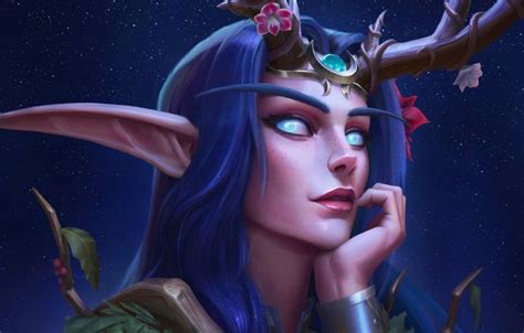 Makeo S Race Compendium Elf Night WoW World Of Warcraft Characters Warcraft Art