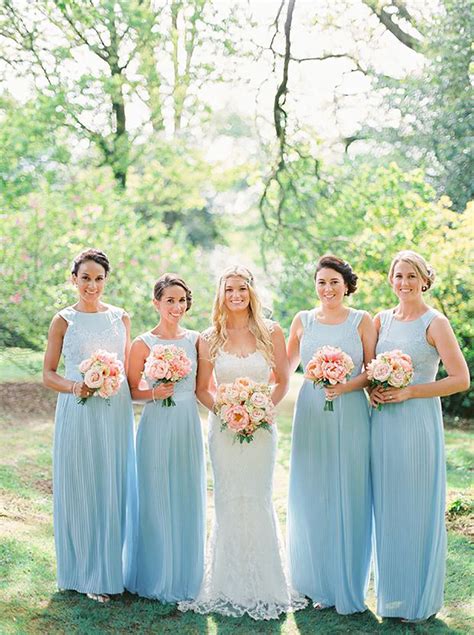 Wedding Flowers With Light Blue Dresses Wedding Dresses In Redlands