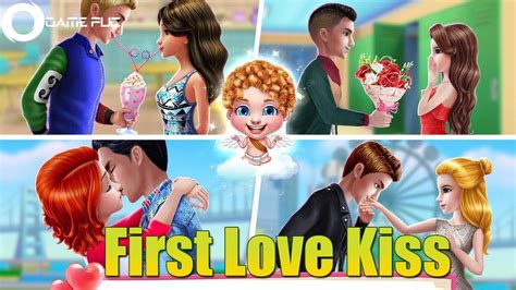 First Love Kiss Cupids Romance Mission Games For Girls Youtube