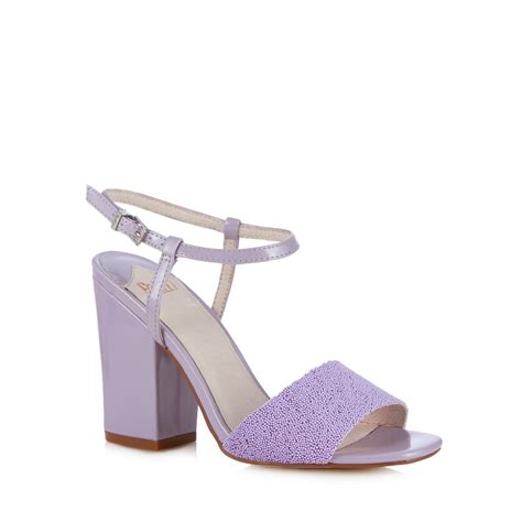 Lilac Beaded High Sandals High Sandals Wedding Dresses Vintage Cut