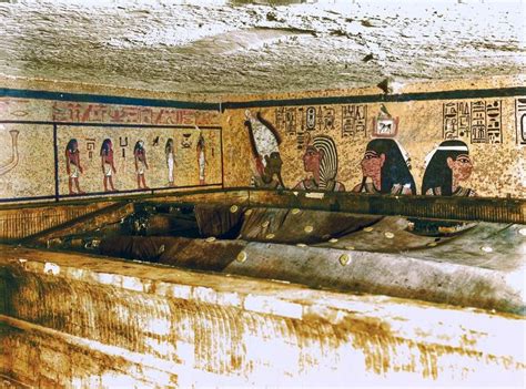 Colorean Las Fotografías Del Hallazgo De La Tumba De Tutankamón Tumba
