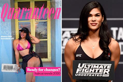 Ufc Star Rachael Ostovich Stuns In Pink Bikini For ‘quarantine Snap After Joking About Gaining