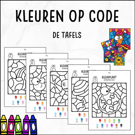 Toch even een iets breder tafelblad? Kleuren op code - de tafels in 2020 | Tafel kleurplaat, Tafels oefenen, Tafels