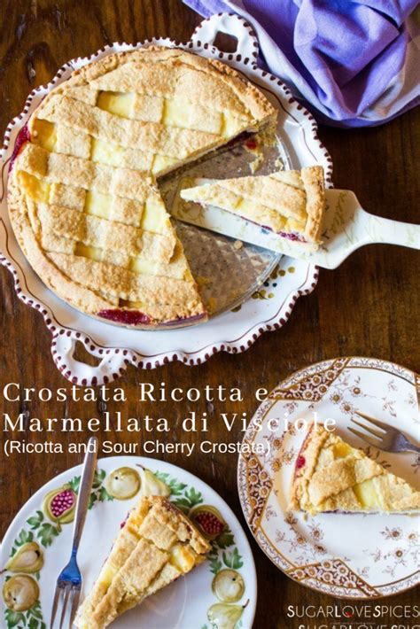 Relevance popular quick & easy. Crostata Ricotta e Marmellata di Visciole (Ricotta and ...