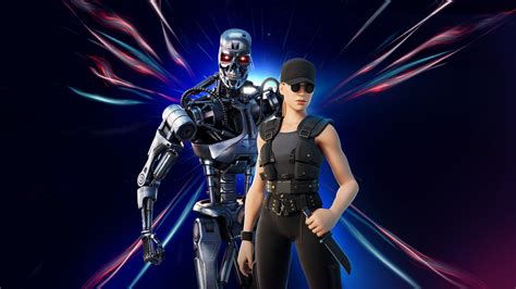 You can buy this outfit in the fortnite item shop. Sarah Connor and Terminator 800 4K HD Fortnite Wallpapers ...