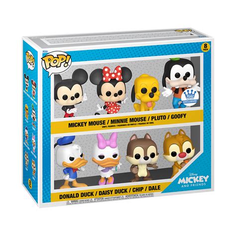 Funko Pop Disney Mickey And Friends 8 Pack Disney Mickey And Friends