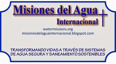 Misiones Del Agua Internacional Mai