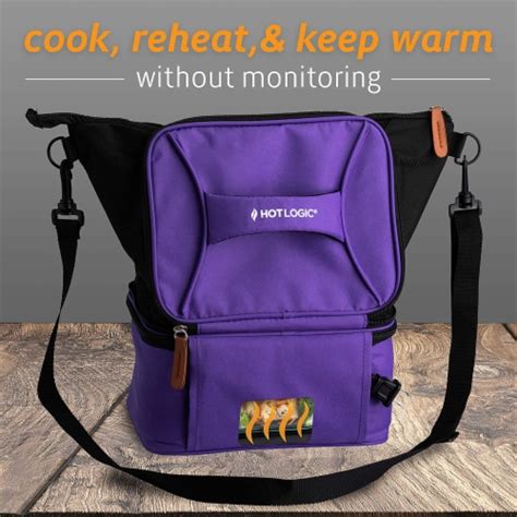 Hotlogic 16801175 Pur A Food Warming And Cooking Lunch Bag Tote Plus 120v
