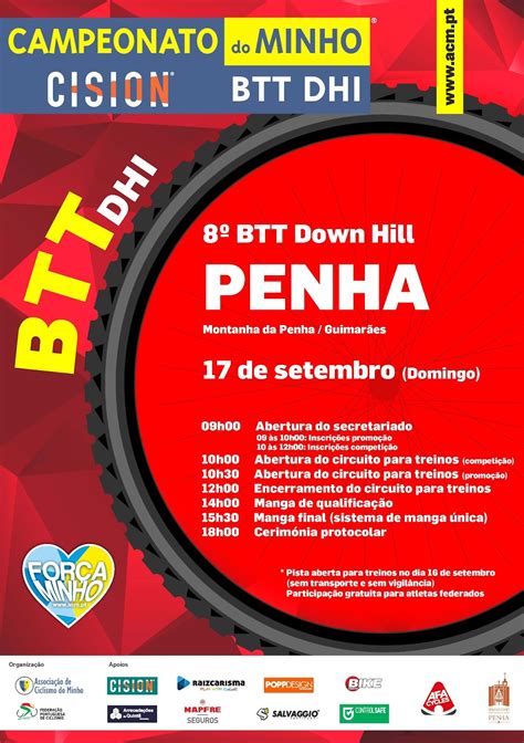 Revista Notícias do Pedal Penha Guimarães recebe o o Campeonato do Minho de BTT DHI CISION