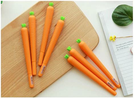 ~ Funny Fresh Carrot 🥕 Gel Pen 🖊️ ~ That You Can Buy It Online