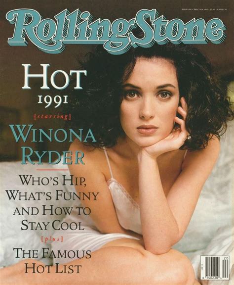 Winona Ryder Rolling Stone Magazine Cover Winona Forever Los Rolling