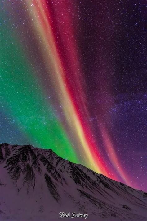 Night Rainbow By Nick Selway Night Rainbow Aurora Borealis Aurora