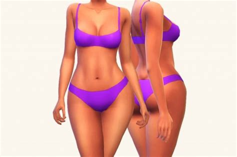 Sims 4 Mods Sims 4 Body Mods Female Linesvsa