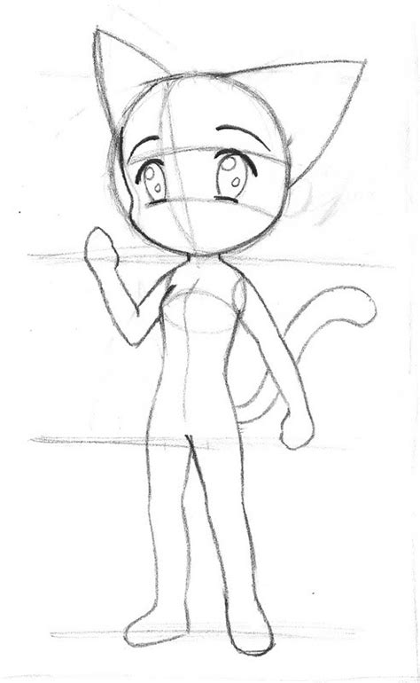 Chibi Cat Drawing At Getdrawings Free Download