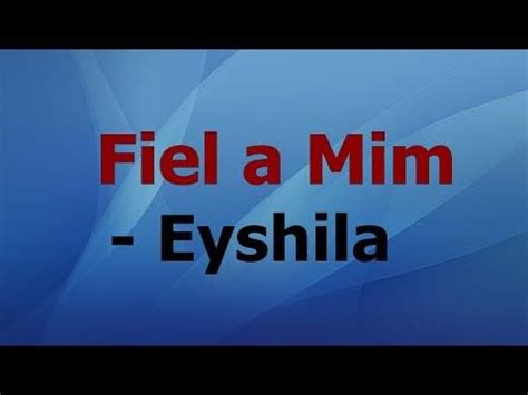 Calema volta mim downloads gratis de mp3, baixar musicas gratis naphi , reune um imenso catalogo de links de outros site para voce baixar tudo em um so lugar. Eyshila-Fiel a Mim - YouTube | Baixar musicas gospel gratis, Youtube, Música gospel